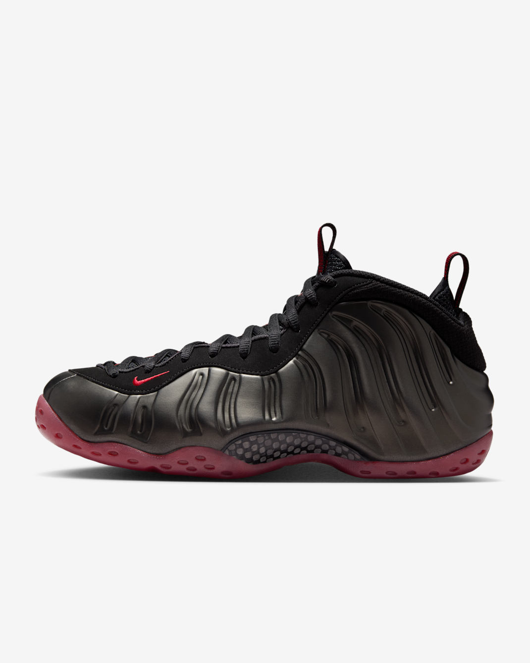Nike Air Foamposite One 男鞋 - 黑色/Varsity Red