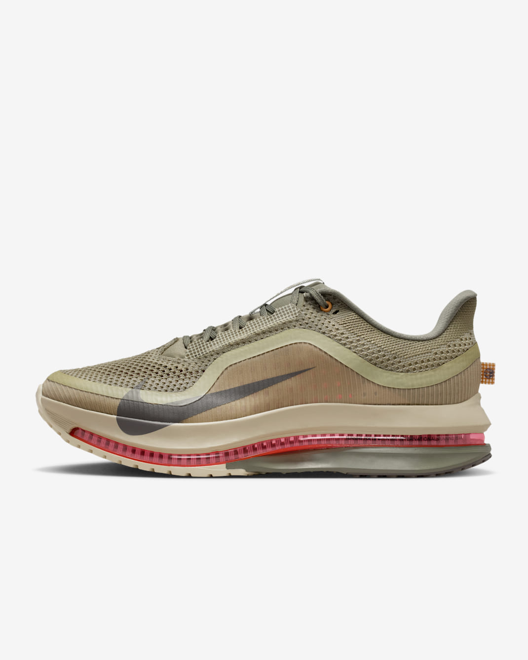 Nike Pegasus Premium Men's Road Running Shoes - Neutral Olive/Desert Khaki/Bright Crimson/Cave Stone