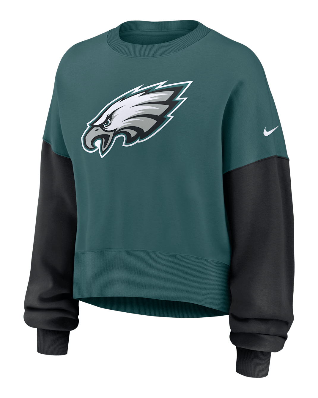 Philadelphia Eagles Women's Nike NFL Pullover Crew - Sport Teal