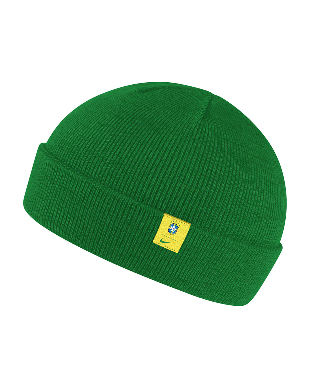 Brazil Men's Cuffed Fisherman Beanie - Green