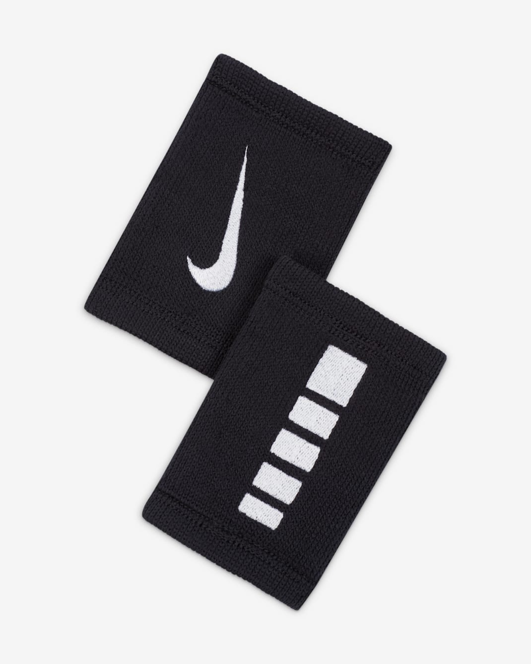 Nike Elite Doublewide Wristbands (2-Pack) - Black