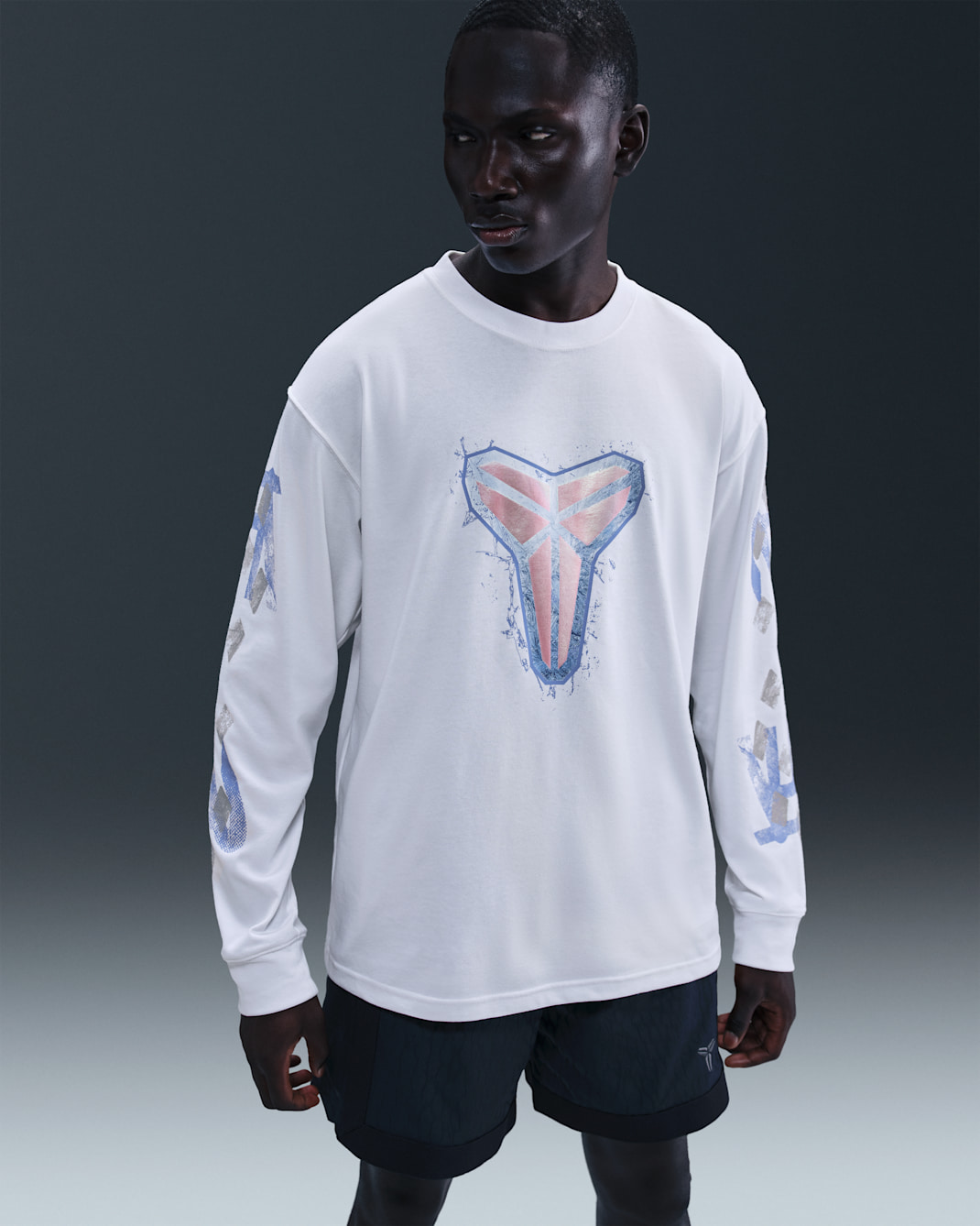 T-shirt de basquetebol Dri-FIT Kobe para homem - Branco