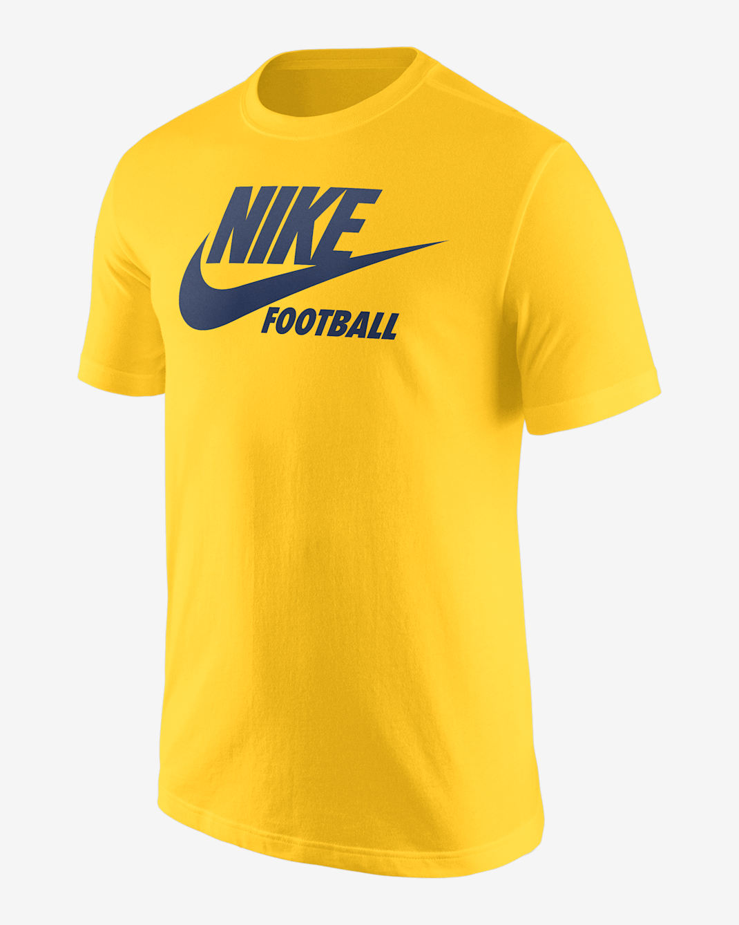 Playera para hombre Nike Football - Amarillo