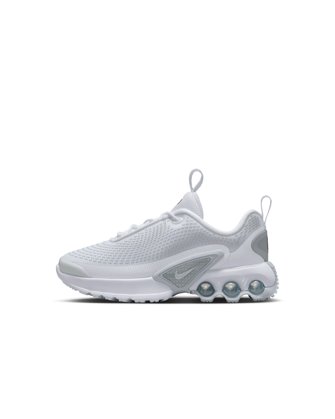 Nike Air Max Dn-sko til mindre børn - hvid/hvid/Metallic Silver/hvid