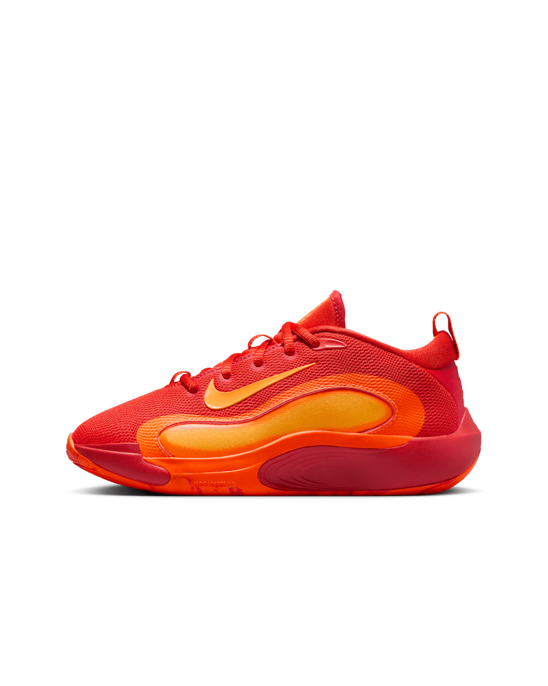 Nike IsoFly Big Kids' Basketball Shoes - Team Orange/Total Orange/White/Laser Orange