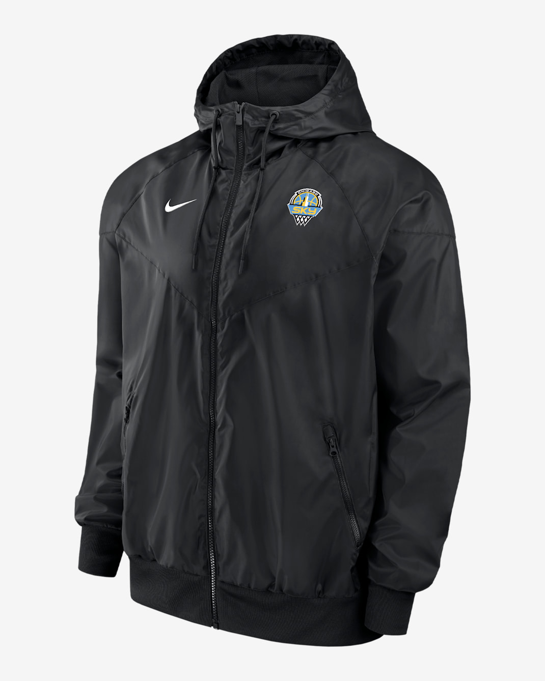 Chicago Sky Windrunner Men's Nike WNBA Jacket - Black
