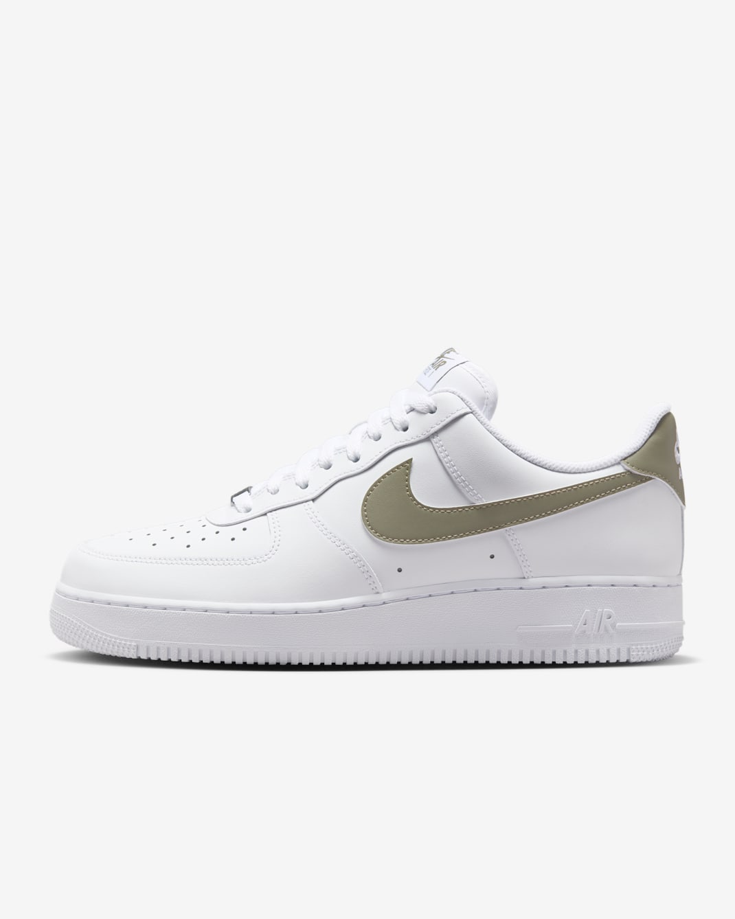 Tenis para hombre Nike Air Force 1 '07 - Blanco/Militar claro