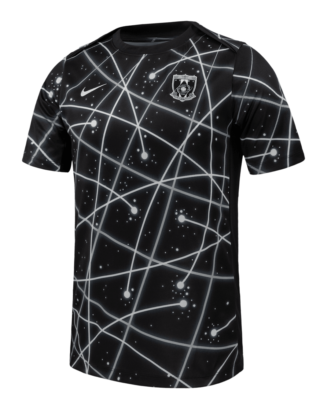 Urawa Men's Nike Soccer Pre-Match Short-Sleeve Top - Black