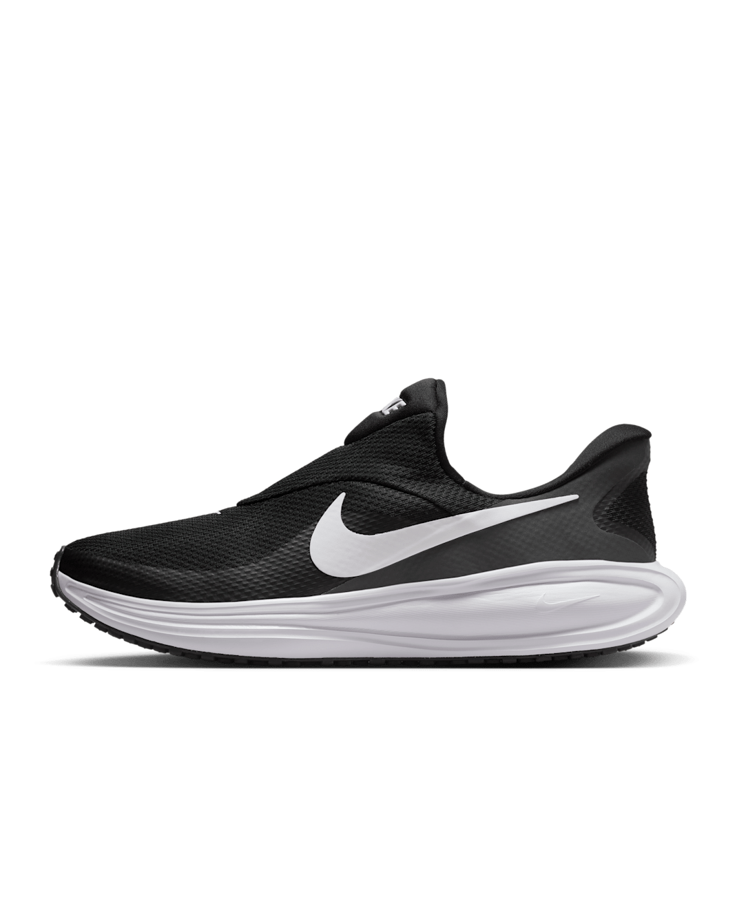 Nike Revolution 8 EasyOn Straßenlaufschuh (Herren) - Schwarz/Anthracite/Wolf Grey/Weiß
