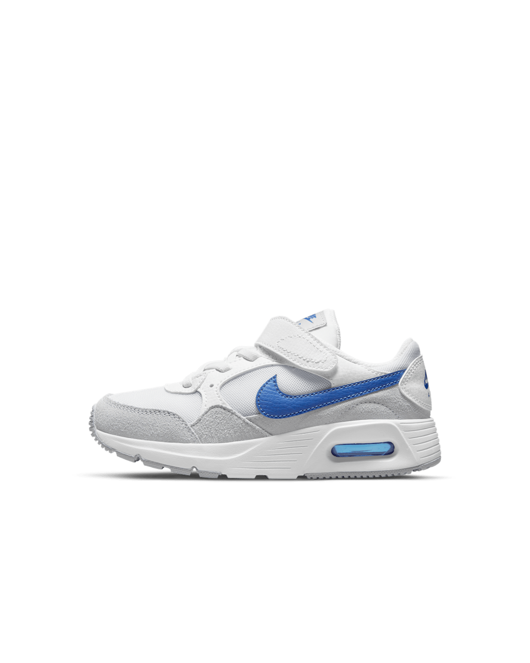 Nike Air Max SC Younger Kids' Shoes - White/Wolf Grey/Game Royal
