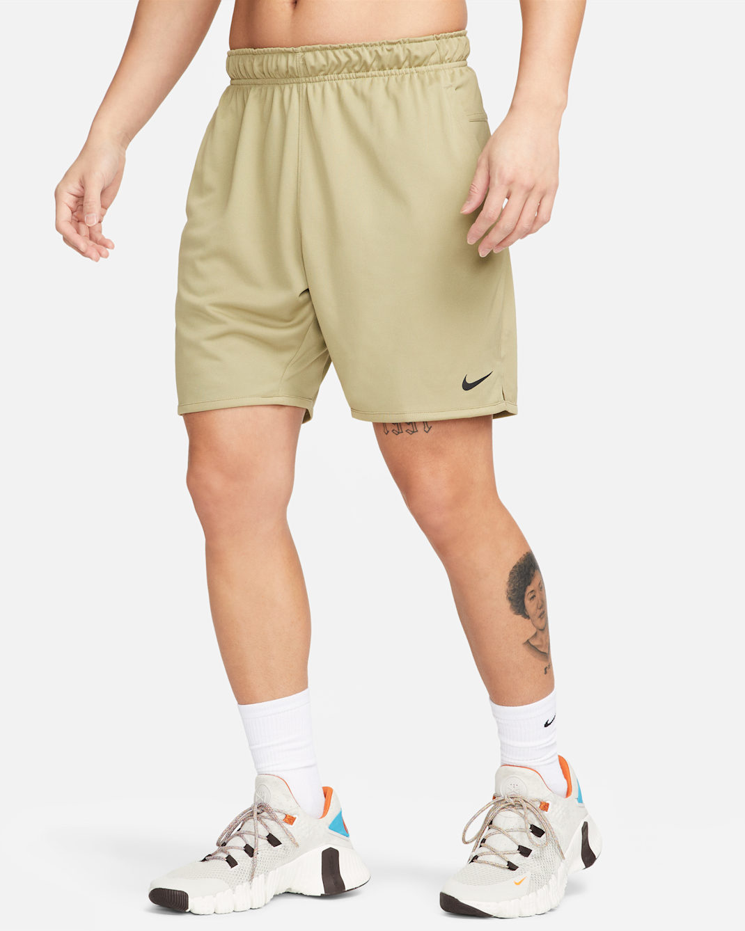 Nike Totality Men's Dri-FIT 18cm (approx.) Unlined Versatile Shorts - Neutral Olive/Black/Neutral Olive/Black