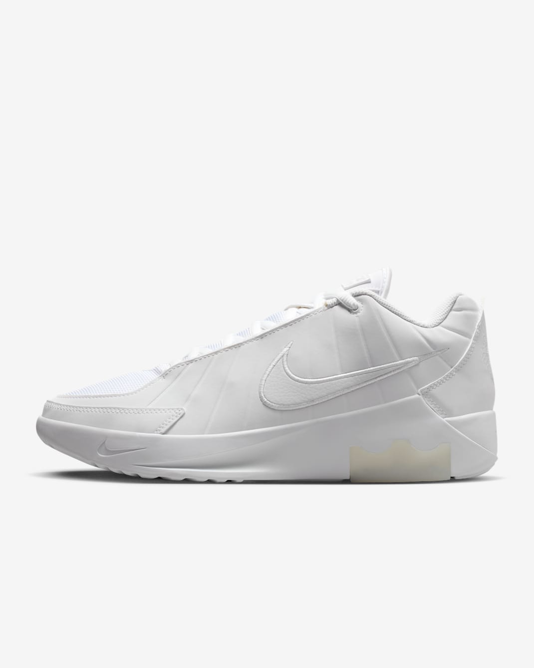 LeBron Witness 9 Basketball Shoes - White/Black/White