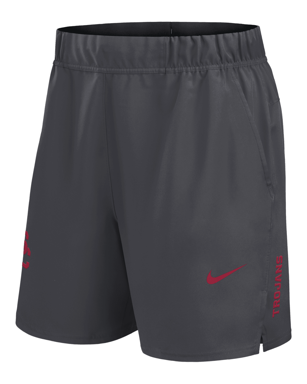 Shorts universitarios Nike Dri-FIT para hombre USC Primetime Victory Primary Logo - Gris