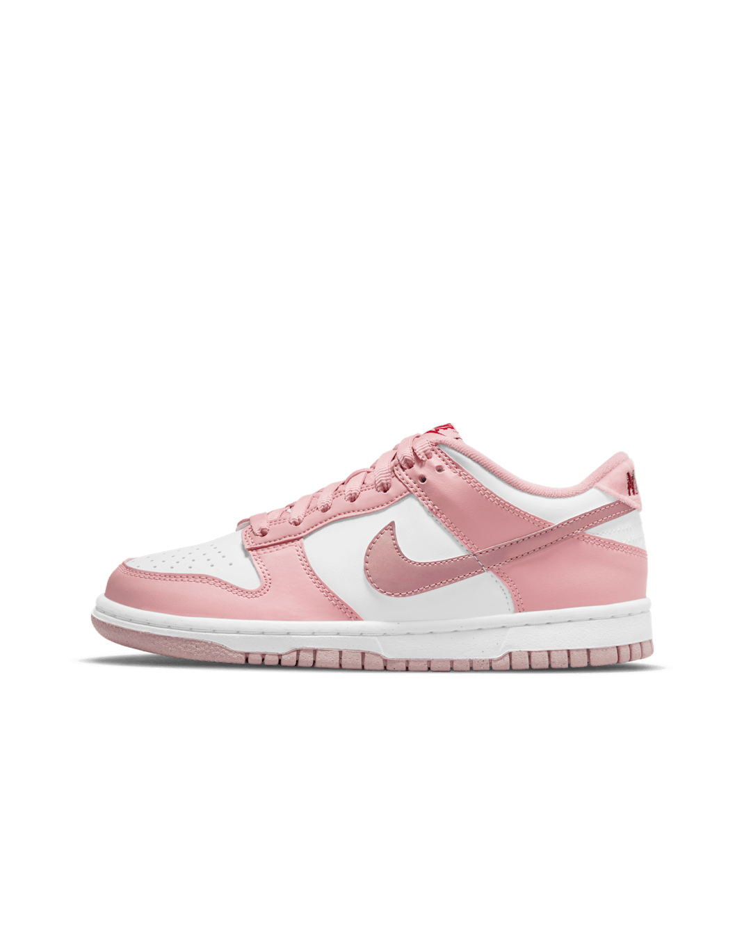 Nike Dunk Low Schuh für ältere Kinder - Pink Glaze/Weiß/Pomegranate/Pink Glaze