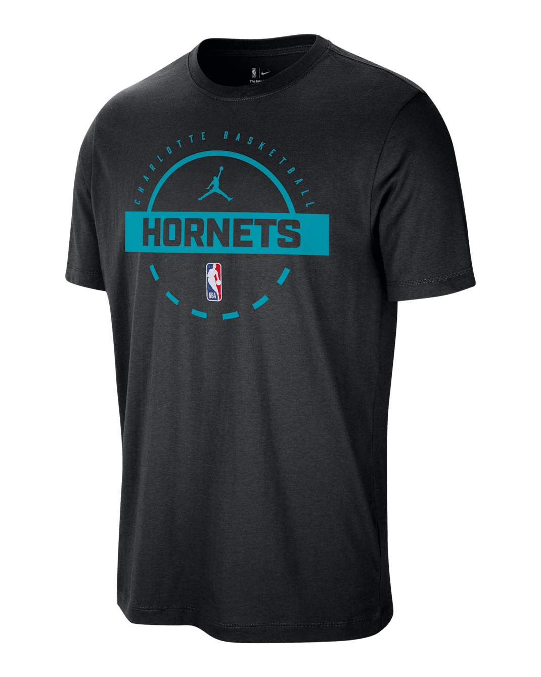 Charlotte Hornets Men's Nike NBA Practice T-Shirt - Black