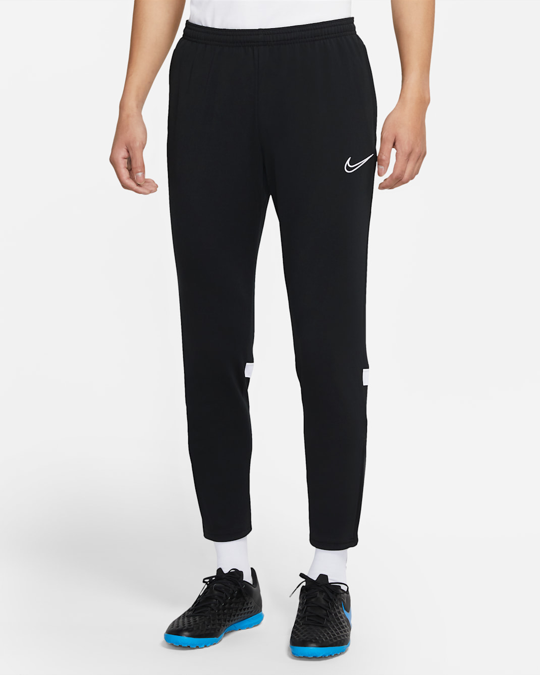 Nike Dri-FIT Academy 男款足球長褲 - 黑色/白色/白色/白色
