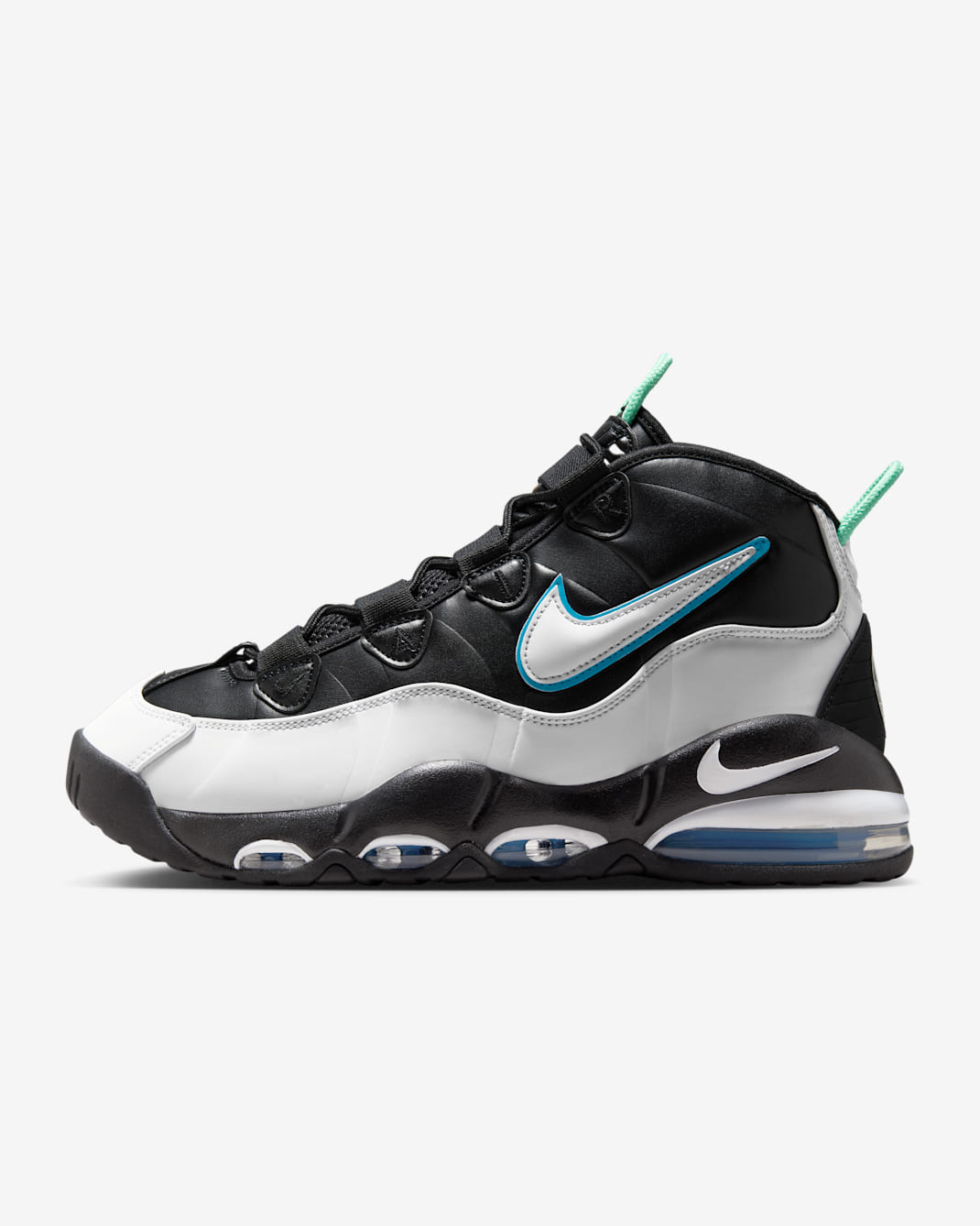 Nike Air Max Uptempo '95 Men's Shoes - Black/Orion Blue/Crimson Pulse/White