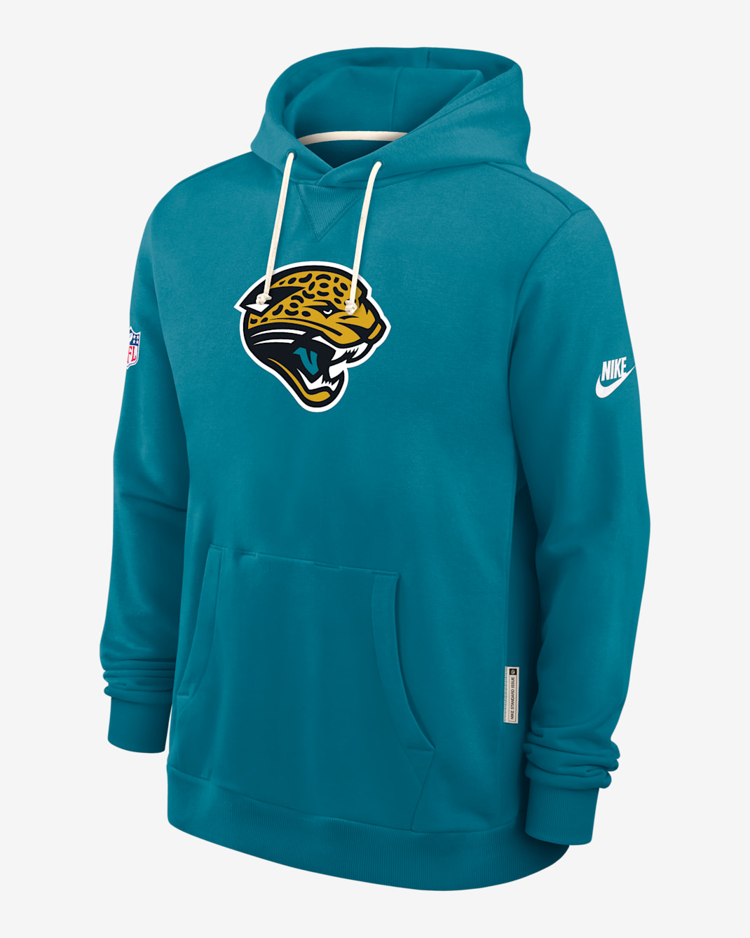 Jacksonville Jaguars Alt Offensive Set Play Sideline Men's Nike Dri-FIT NFL Pullover Hoodie - Teal