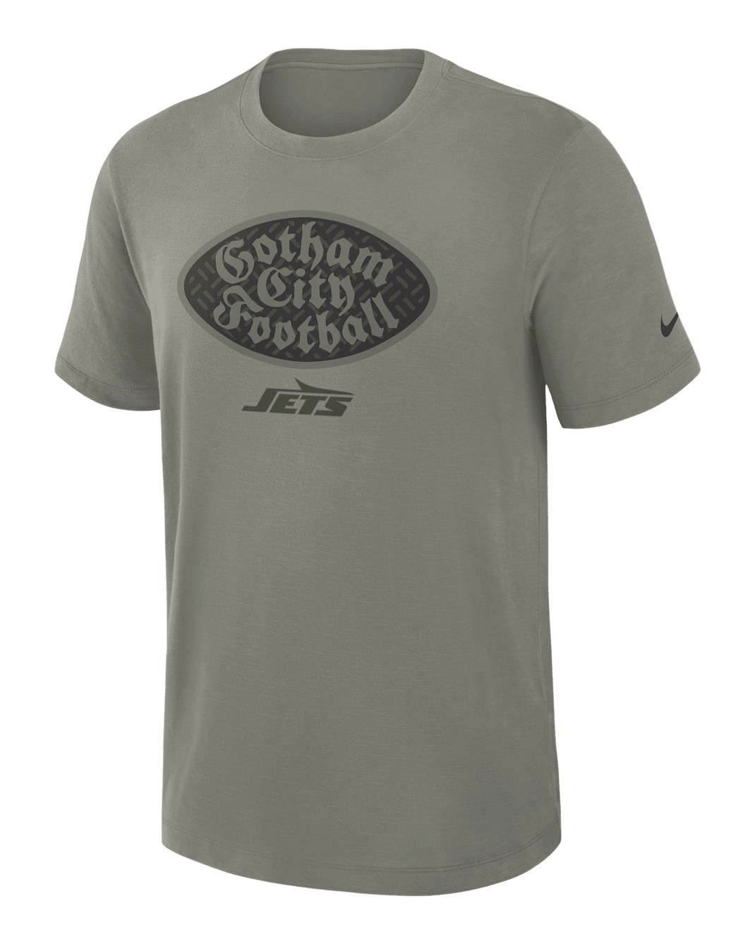 New York Jets Rivalries Collection Slub Men's Nike Dri-FIT NFL T-Shirt - Charcoal