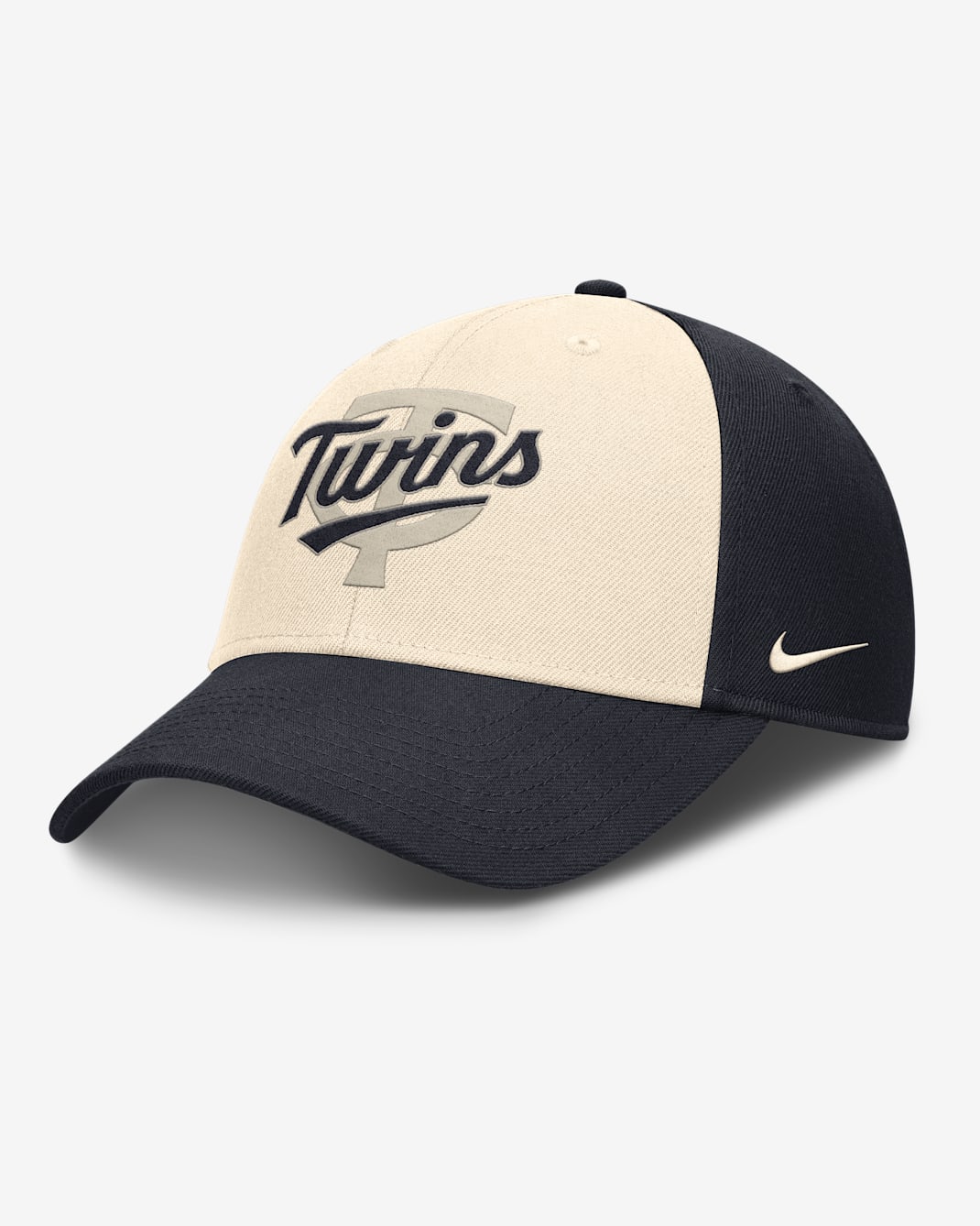 Gorra Nike Dri-FIT de la MLB ajustable para hombre Minnesota Twins Statement Club - Azul marino