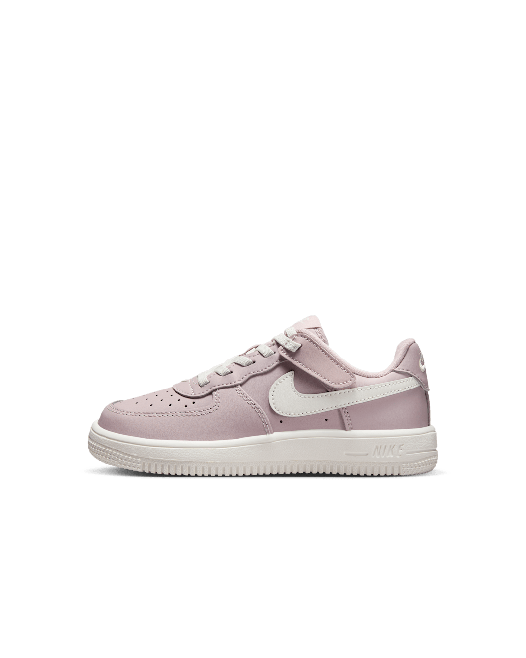Nike Force 1 Low EasyOn Younger Kids' Shoes - Particle Rose/Sail