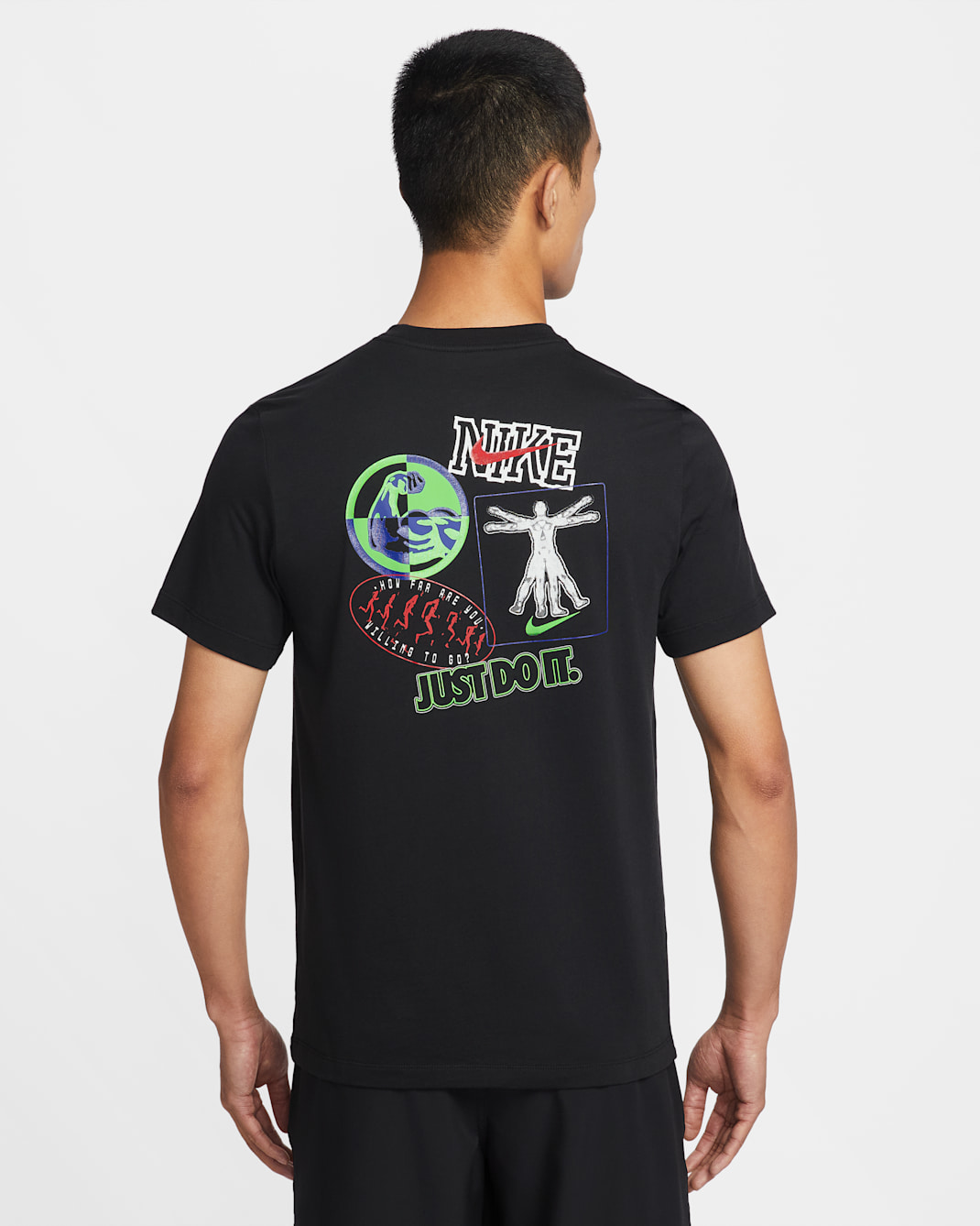 Nike Men's T-Shirt - Black