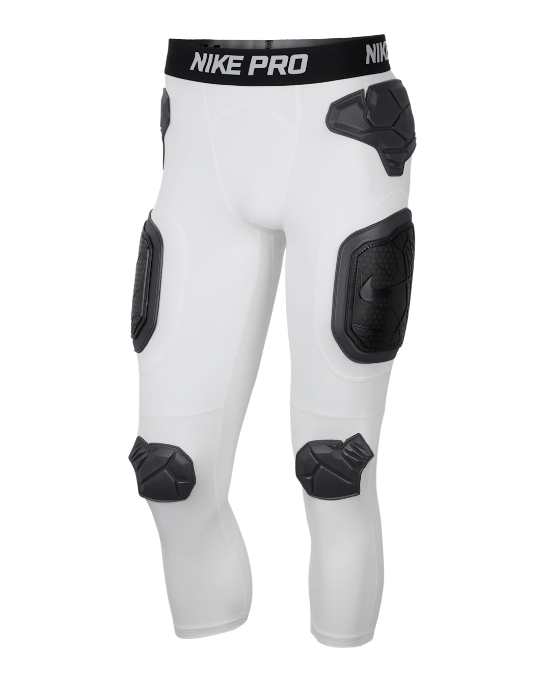 Nike Pro Men's HyperStrong 3/4-Length Tights - White