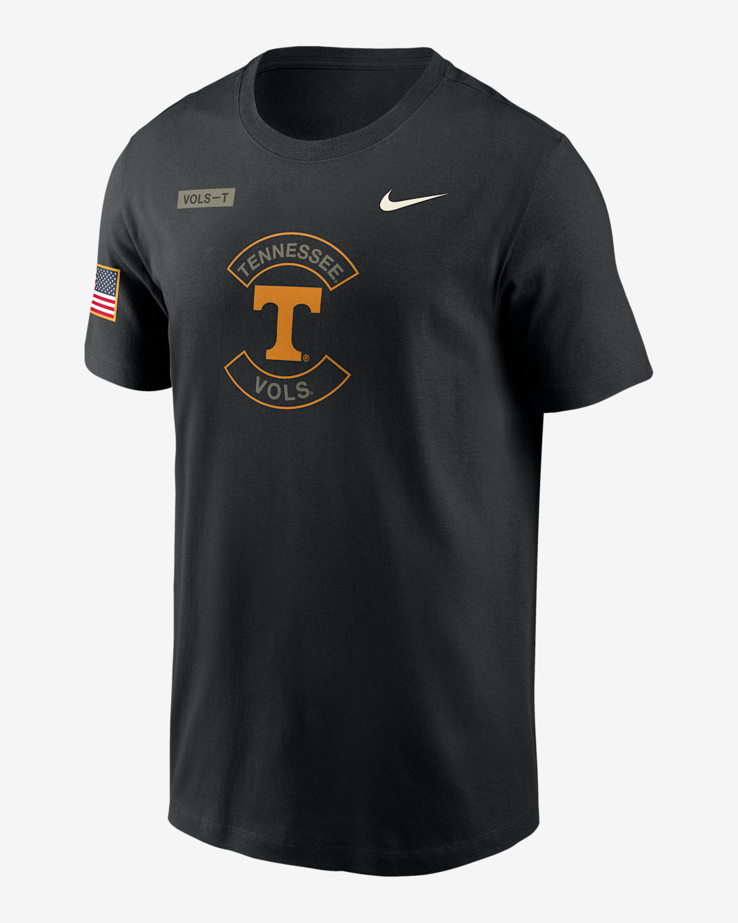 Tennessee Military Appreciation Men's Nike Dri-FIT College T-Shirt - Black