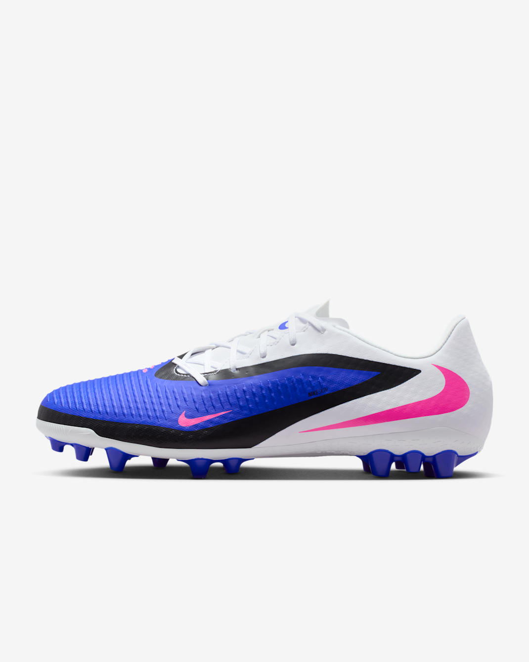 Kopačky Nike Phantom 6 Low Academy na umělou trávu - Racer Blue/Bílá/Pink Blast