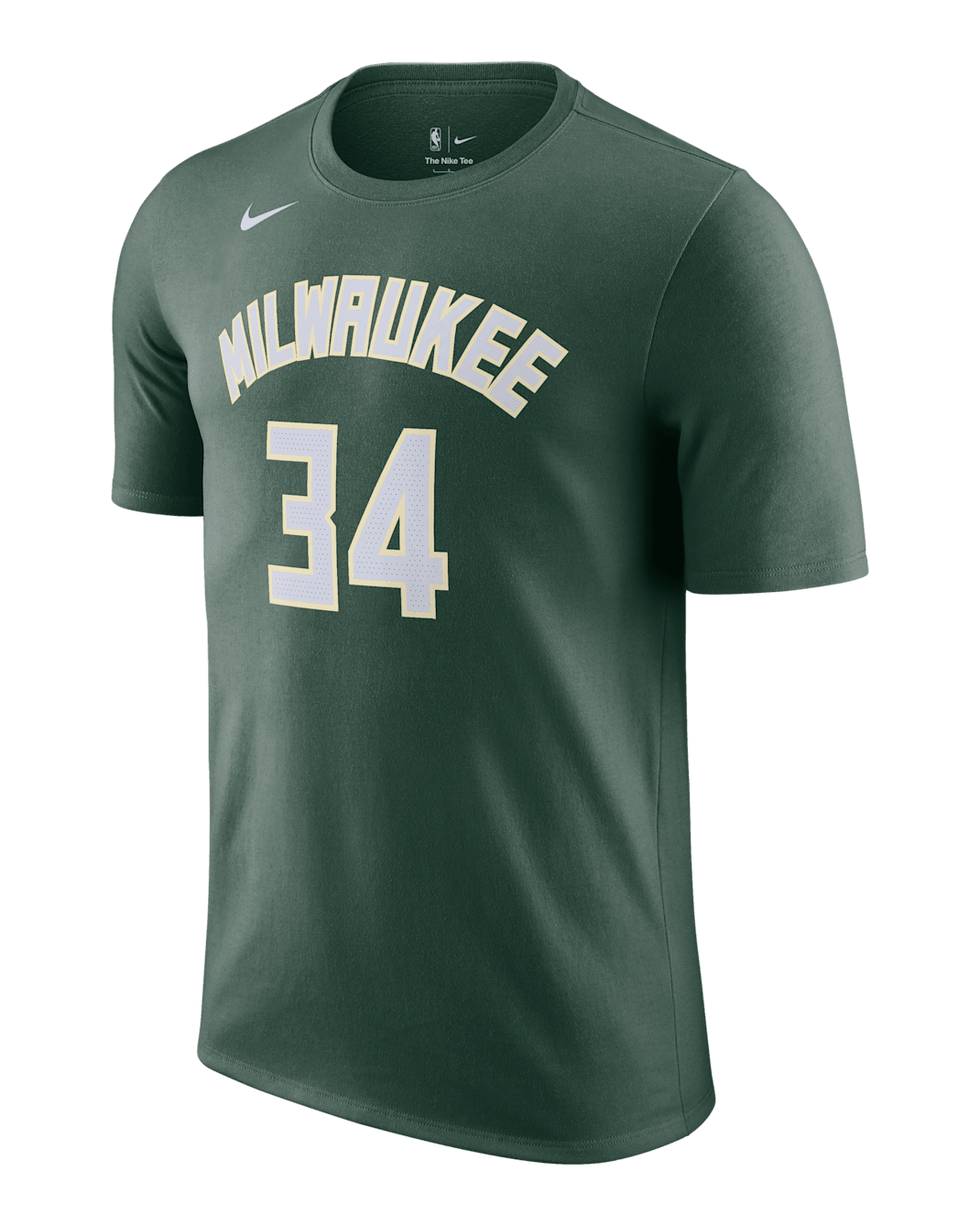 Milwaukee Bucks Men's Nike NBA T-Shirt - Fir