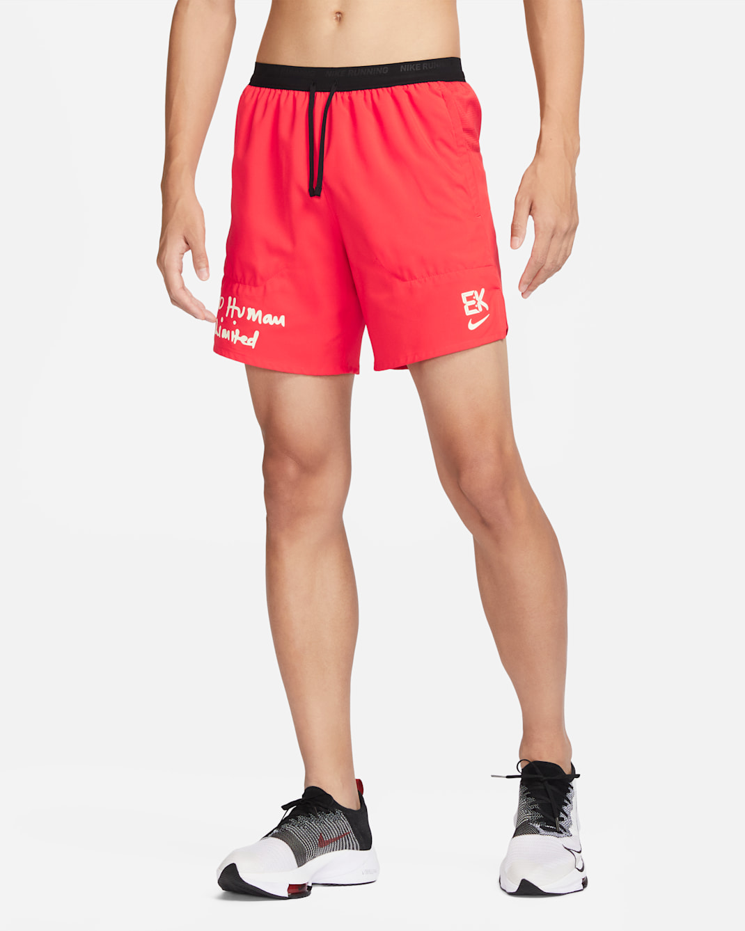 Nike Dri-FIT Stride Kipchoge Men's 18cm (approx.) Brief-Lined Running Shorts - Chile Red/Black/Coconut Milk