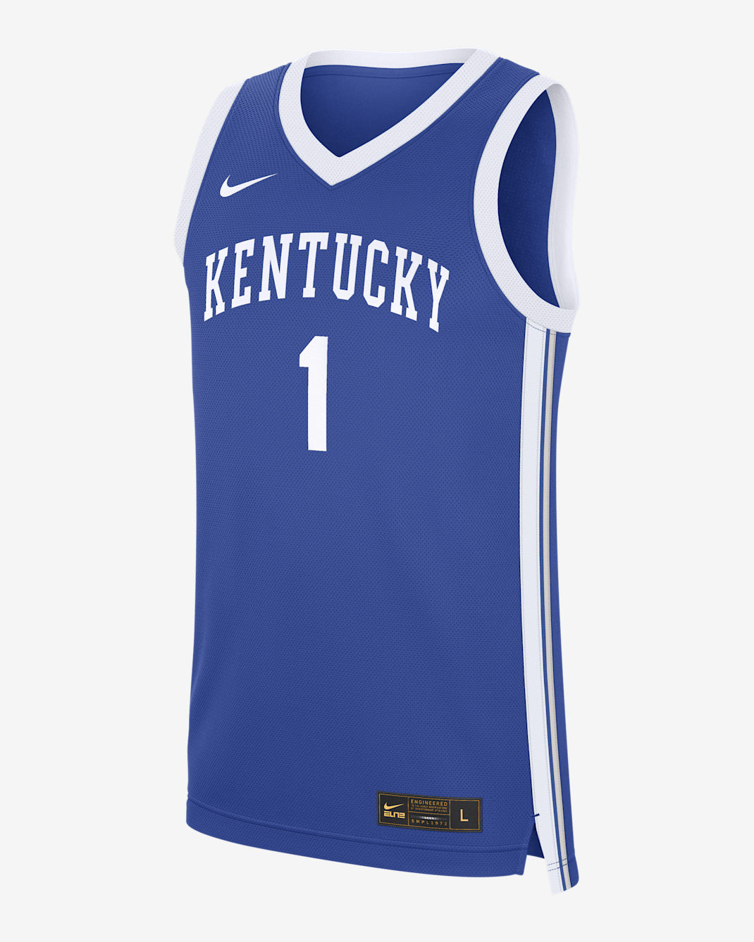 Jersey de básquetbol universitario Nike para hombre Kentucky Replica - Royal