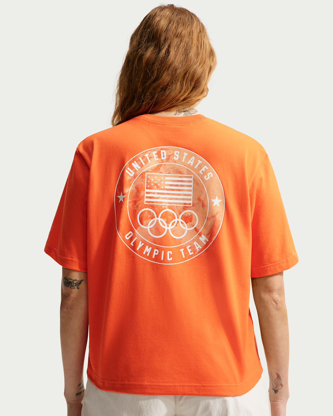 Nike ACG x Team USA Women's Dri-FIT Short-Sleeve T-Shirt - Safety Orange