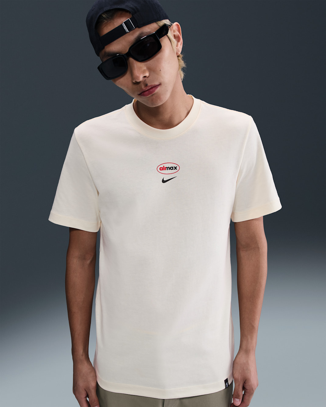 リバプール FC エア マックス メンズ ナイキ サッカー Tシャツ - ココナッツミルク