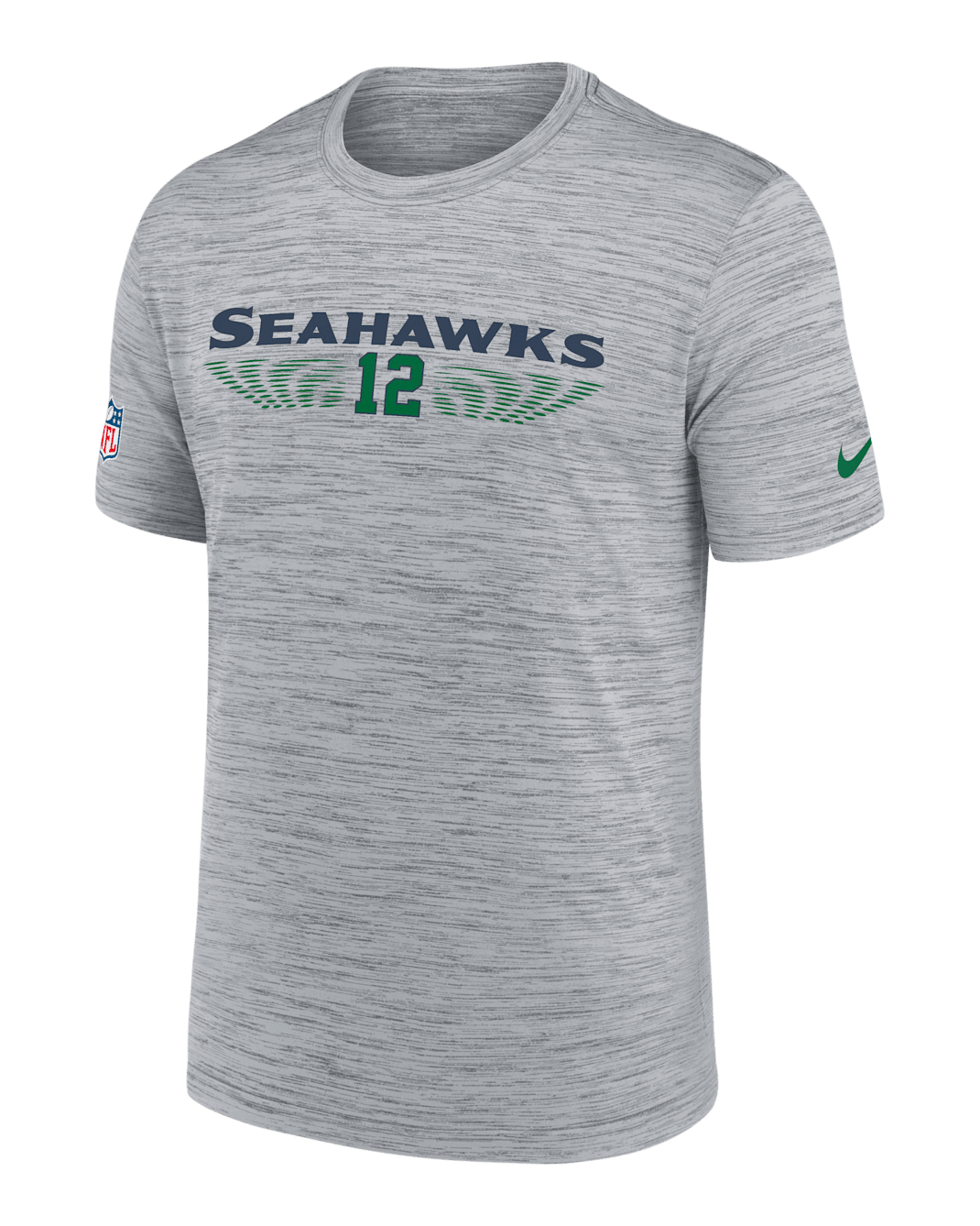 Seattle Seahawks Rivalries Collection Sideline Velocity Men's Nike Dri-FIT NFL T-Shirt - Grey