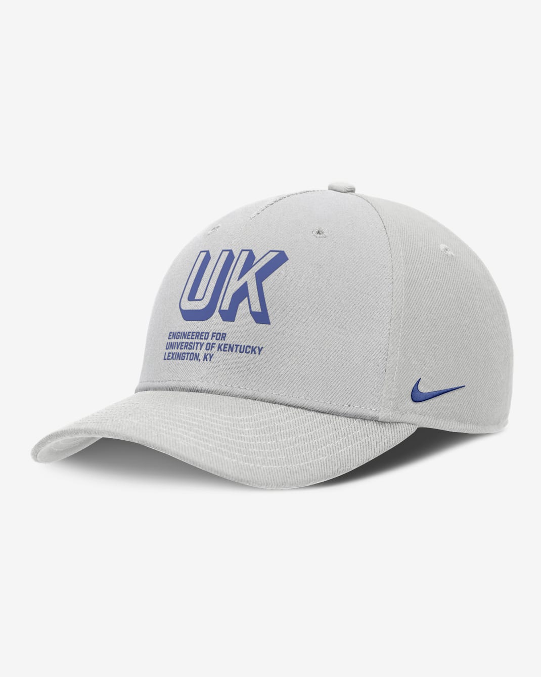 Kentucky On-Field Primetime Rise Men's Nike College Adjustable Hat - Grey