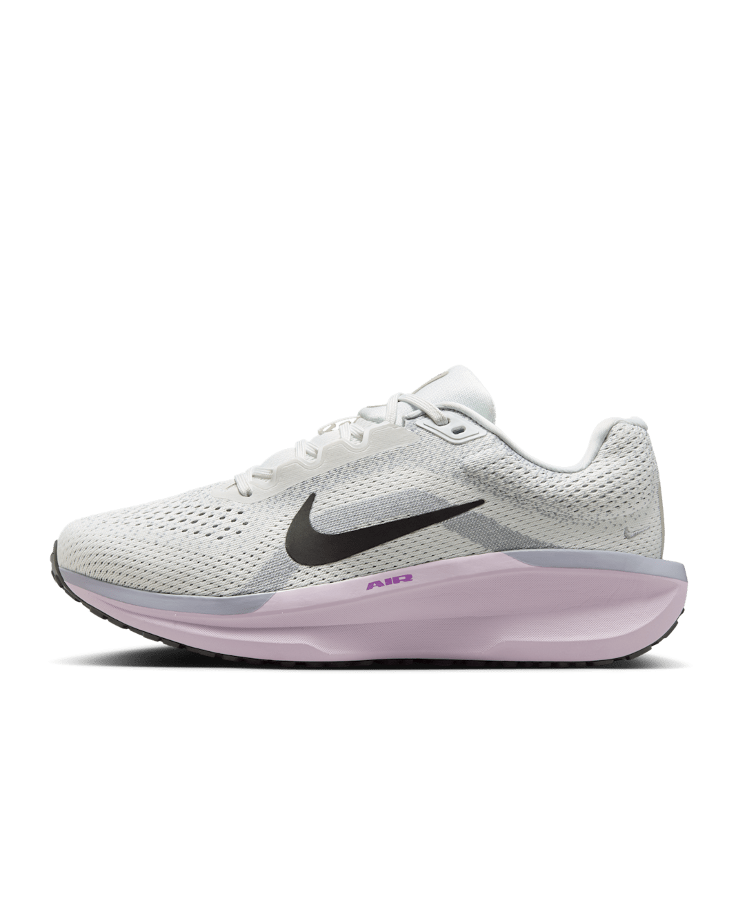 Nike Winflo 11 Women's Road Running Shoes - White/Cement Grey/Bold Berry/Black