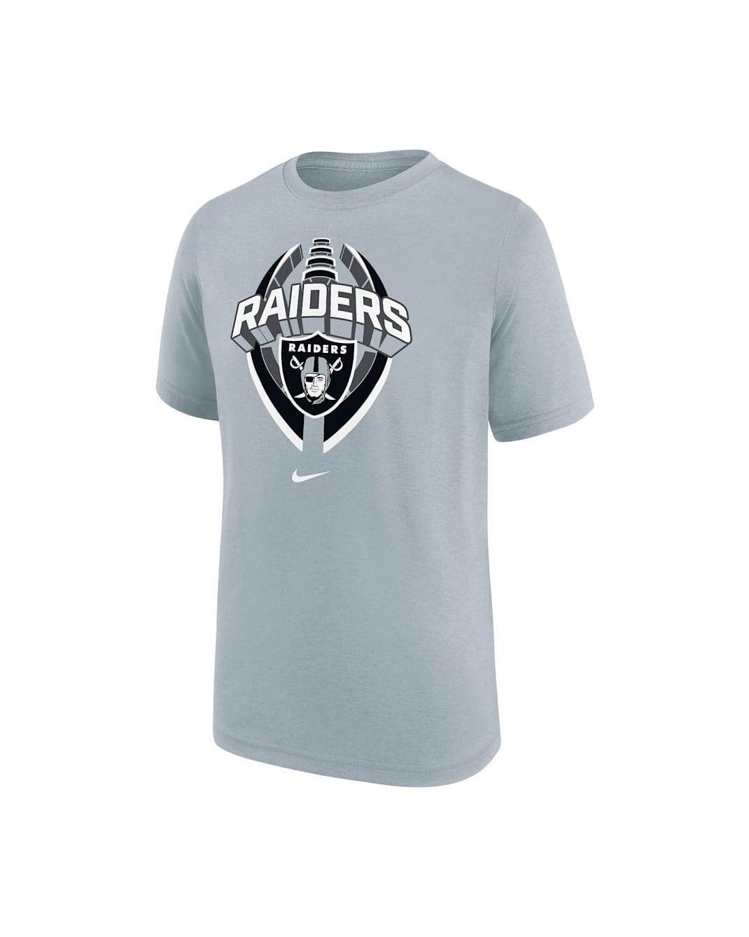 Las Vegas Raiders Legend Icon Big Kids’ Nike Dri-FIT NFL T-Shirt - Grey
