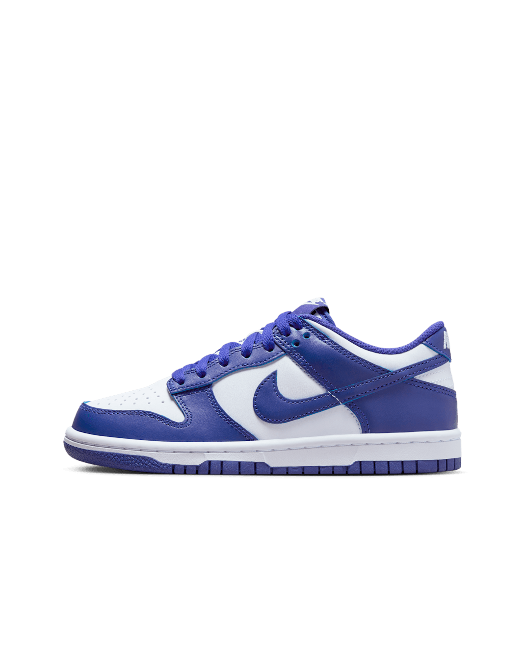 รองเท้าเด็กโต Nike Dunk Low - ขาว/University Red/Concord