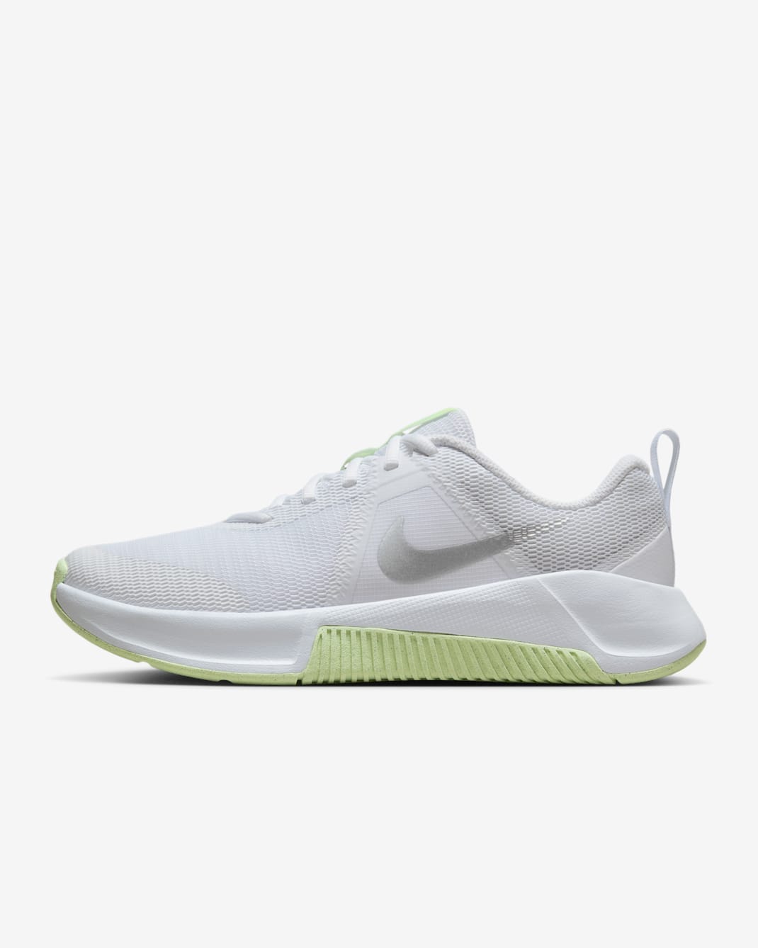 Γυναικεία παπούτσια άσκησης Nike MC Trainer 3 - Λευκό/Barely Volt/Metallic Silver