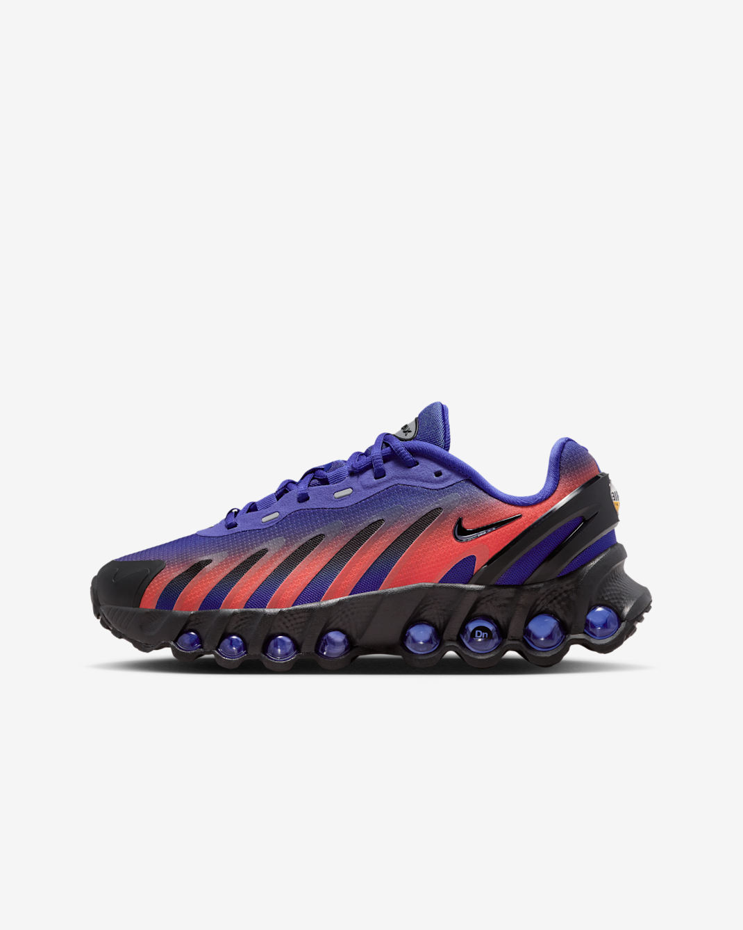 Tenis para niños grandes Nike Air Max Dn8 - Noche intenso/Naranja team/Negro
