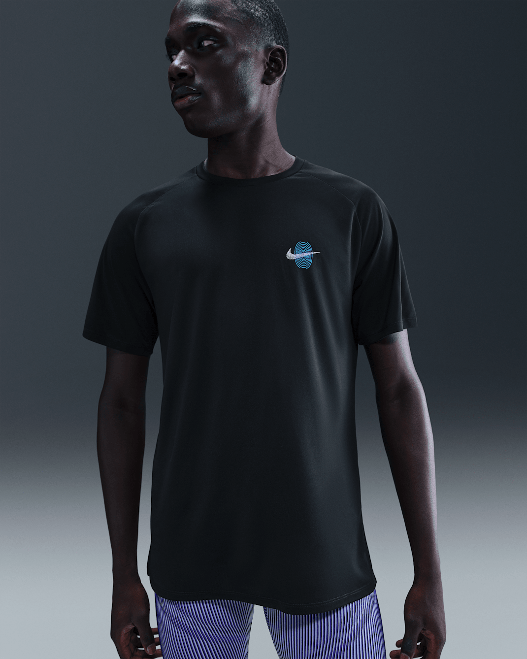 Nike Stride Men's Dri-FIT ADV Short-Sleeve Running Top - Black