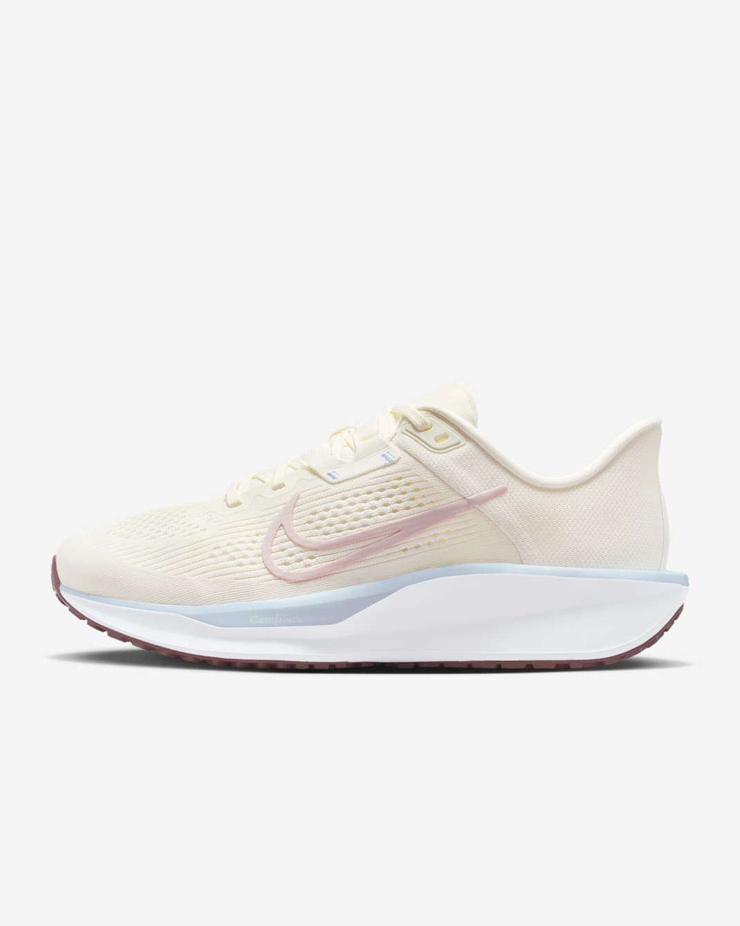 Nike Quest 6 Straßenlaufschuh (Damen) - Sail/Hydrogen Blue/Tattoo/Particle Rose