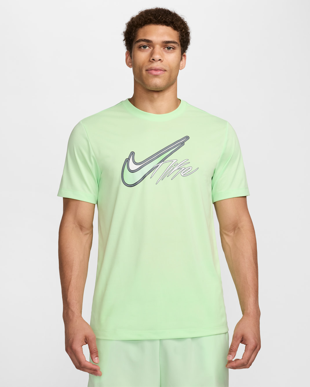 Playera de básquetbol Dri-FIT para hombre Nike - Verde vapor