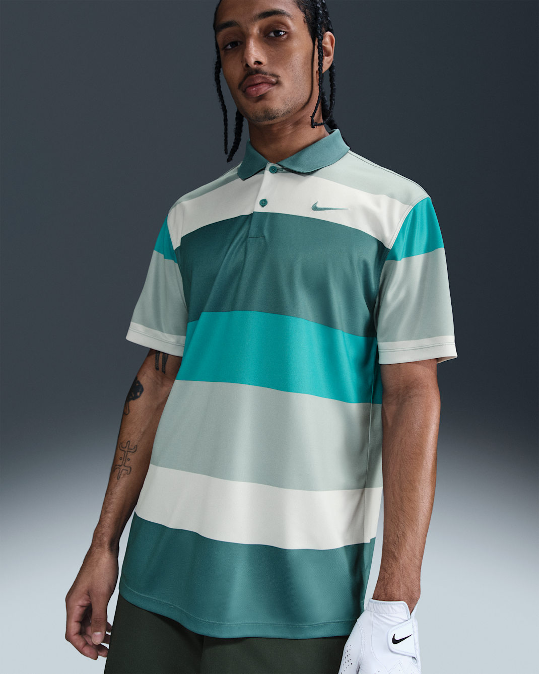 Polo de golf Dri-FIT para hombre Nike Victory+ - Azul verdoso mineral/Azul verdoso mineral/Azul verdoso mineral