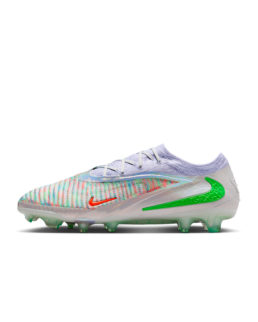 Nike Phantom 6 Low Elite "EA SPORTS FC" Firm-Ground Soccer Cleats - Multi-Color/Bright Crimson