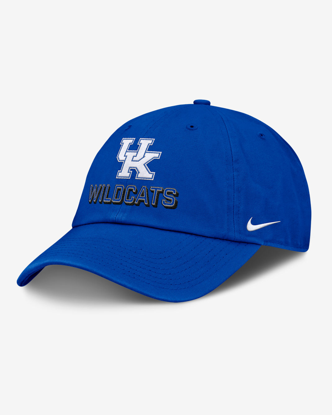 Gorra universitaria Nike ajustable para hombre Kentucky On-Field Club Gameday - Royal