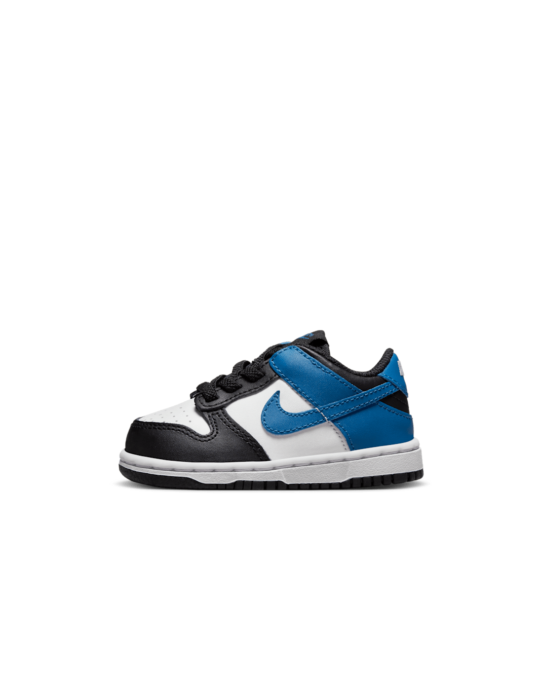 Nike Dunk Low Baby/Toddler Shoes - Summit White/Black/White/Industrial Blue