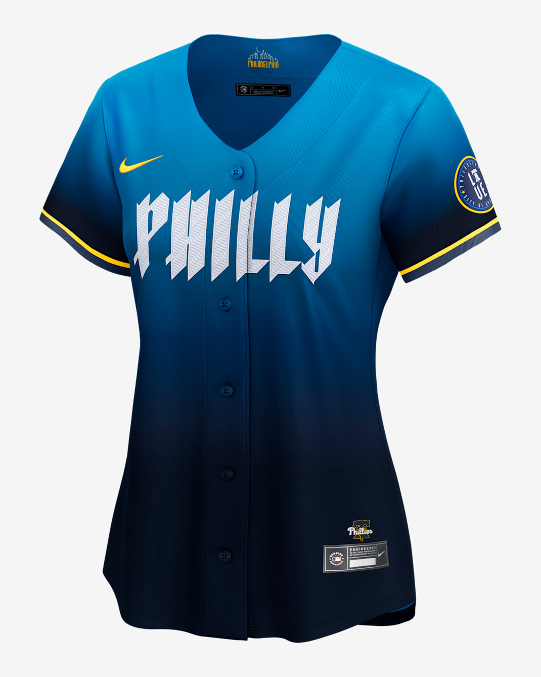 Bryce Harper Philadelphia Phillies City Connect Women's Nike Dri-FIT ADV MLB Limited Jersey - Neptune Blue