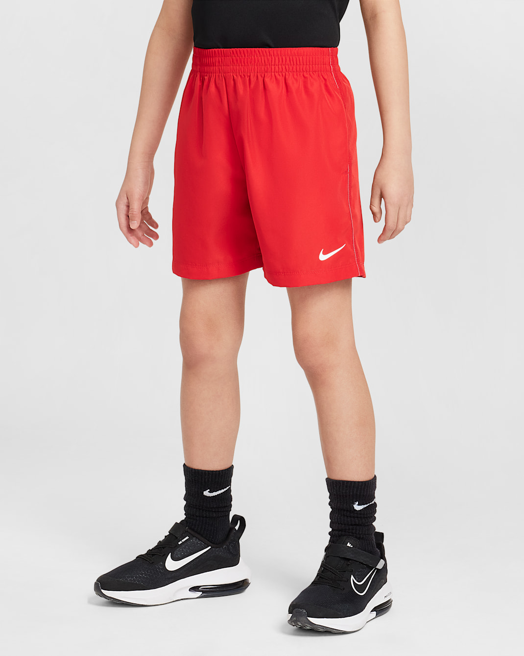 Nike Dri-FIT Little Kids' Icon Woven Shorts - University Red